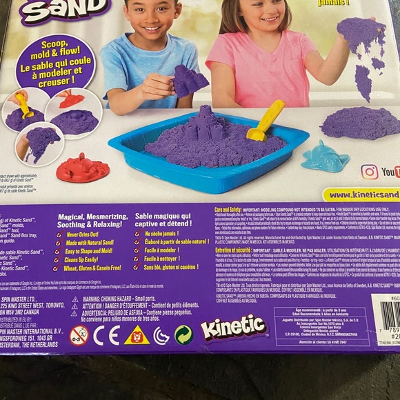 Kinetic Sand blue and purple New - Picture 4 of 4